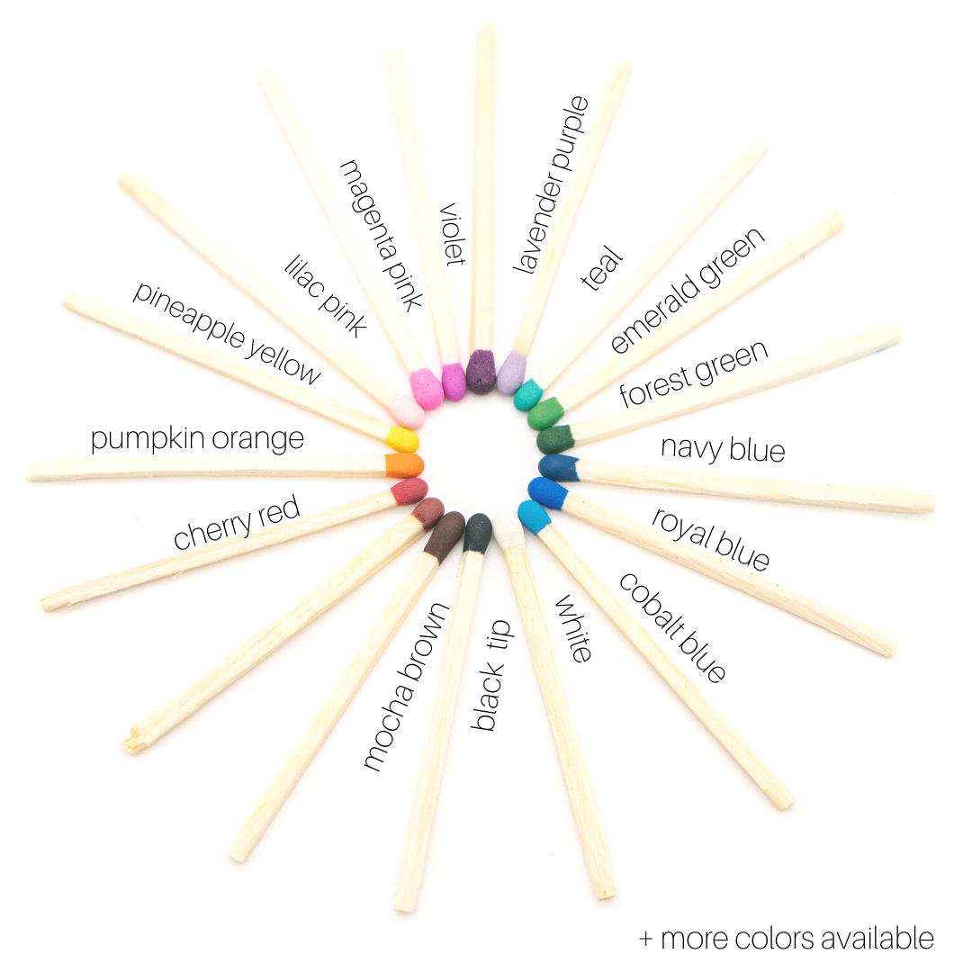 River Birch Candles - Wholesale Matches - Custom Label/Private Label Matches - Corporate Event & Gift2