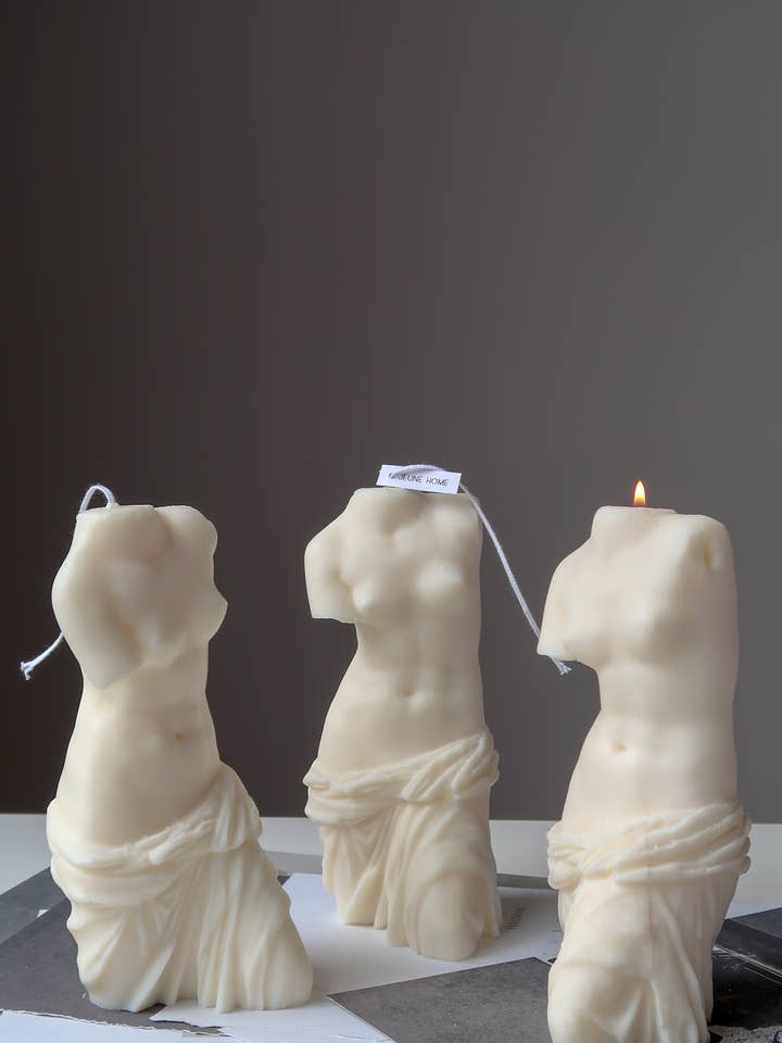 Large Venus de Milo candle | for wholesale by Jeune Home