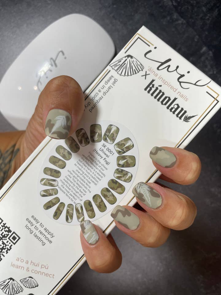 Shop Kinolau x Iwi Nails: Uhiwai for wholesale by Iwi Nails