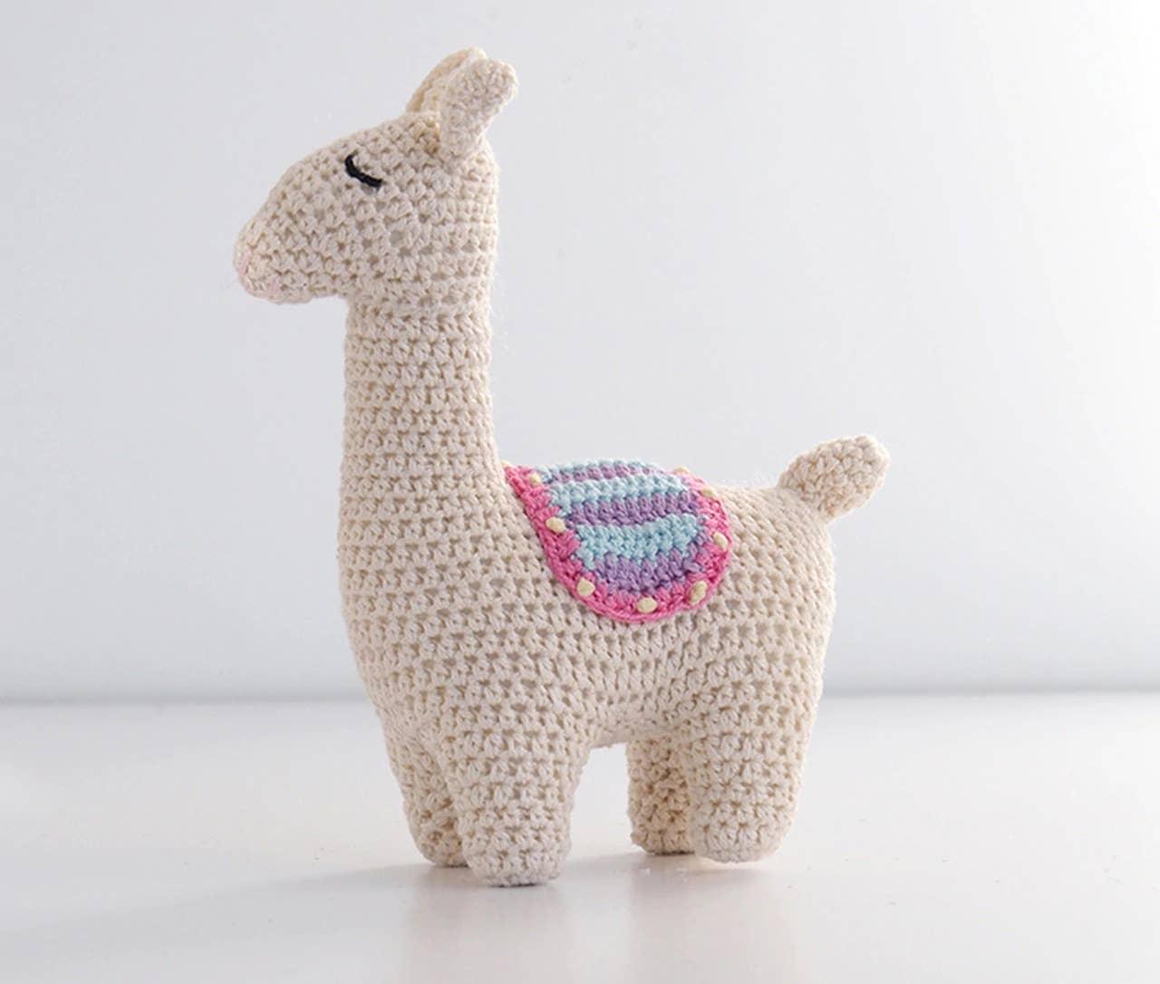 Melange Collection – wholesale Fyllda/plyschleksaker - Barn och baby – Virka lama1