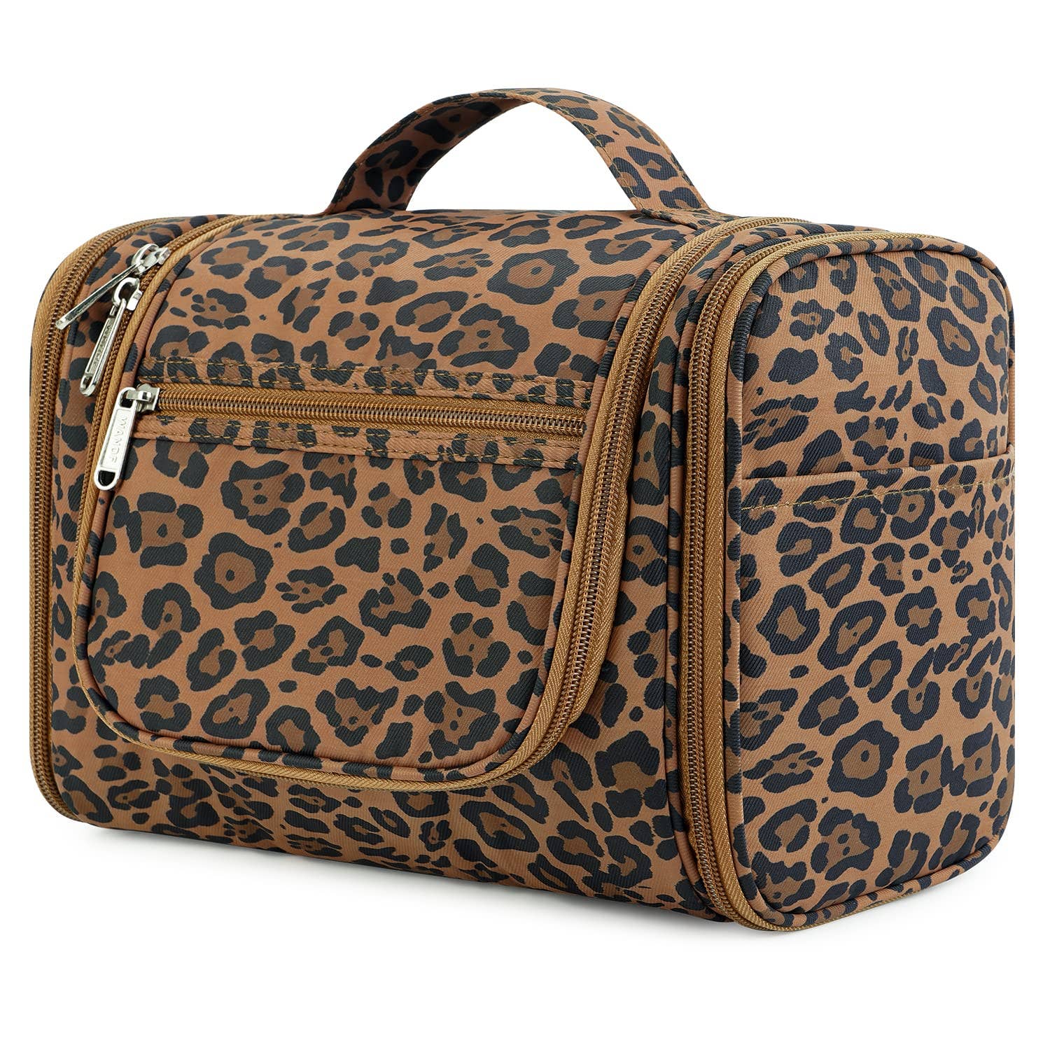 wandf – Bolsa de higiene pessoal - Mulher por atacado – wandf Bolsa de Viagem Suspensa para Higiene e Maquiagem com Estampa Animal Print21