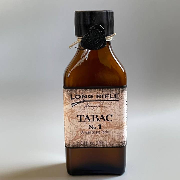 Aftershave - Tabac No. 1 Shave Tonic for wholesale by Long Rifle Soap Company