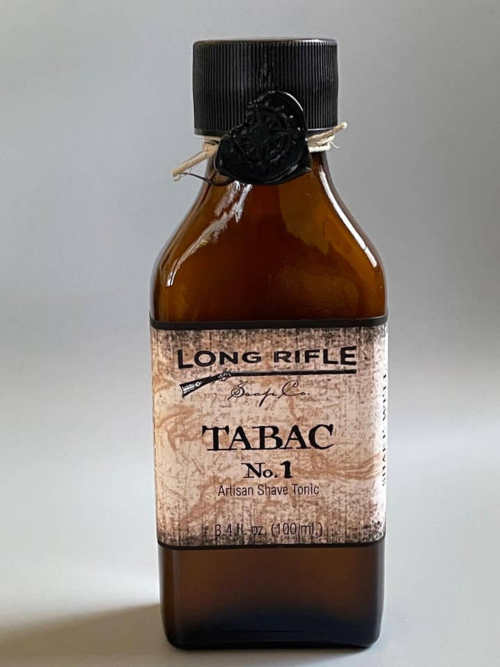 Aftershave - Tabac No. 1 Shave Tonic for wholesale by Long Rifle Soap Company