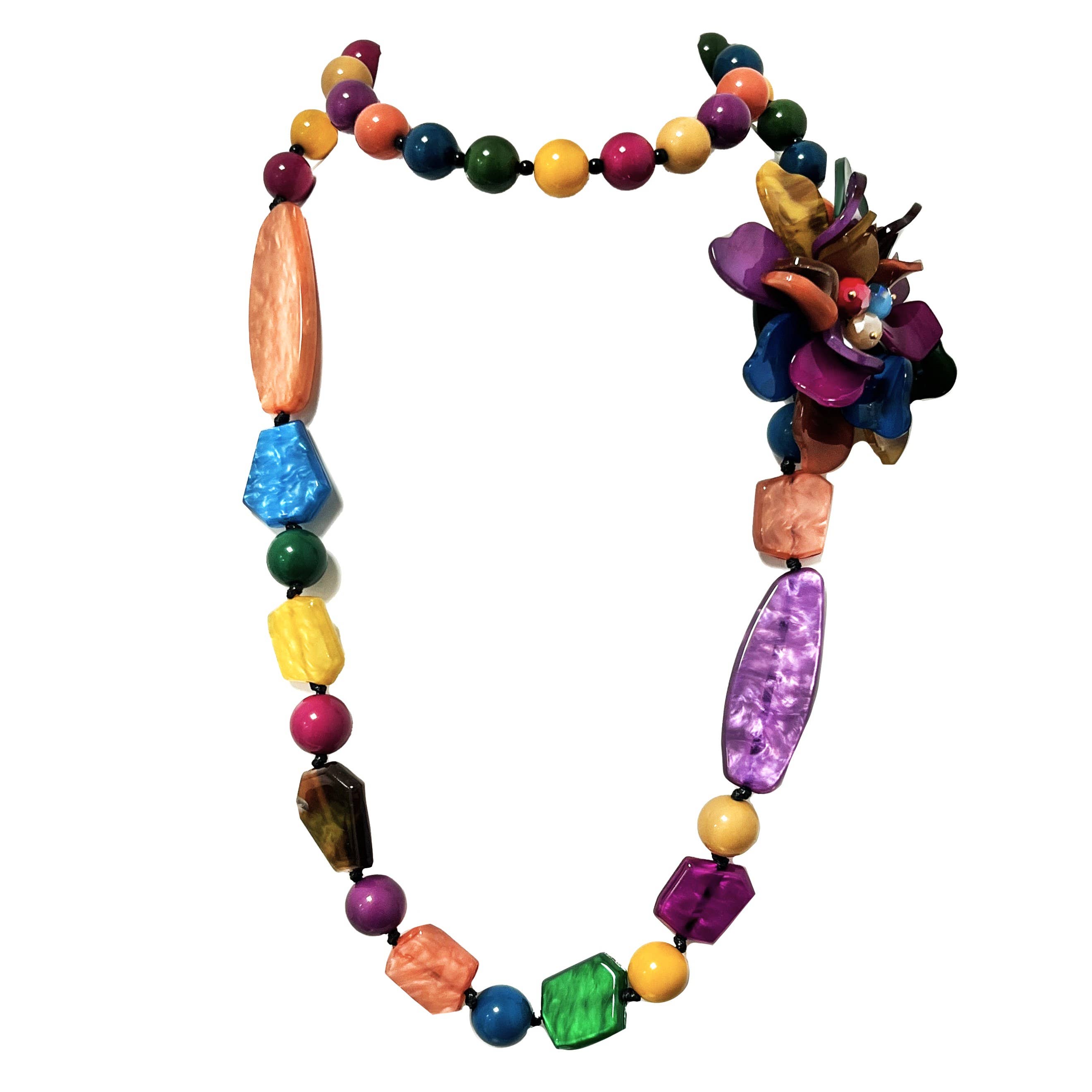 AMORINO SRL - Vendita all'ingrosso Collane di perline/perle - Collana Lungo Con Resina - FT23224E3883