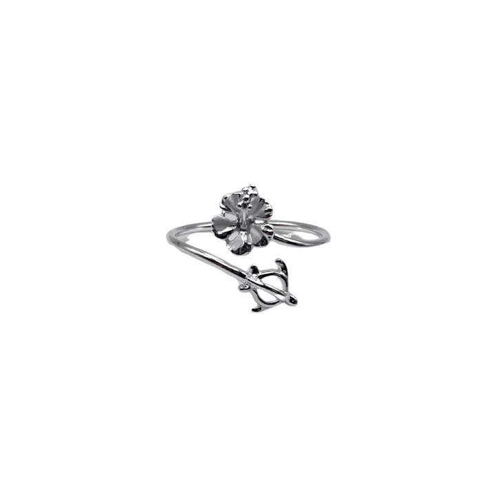 Honu Treasure Ring for wholesale by Silver Gallery