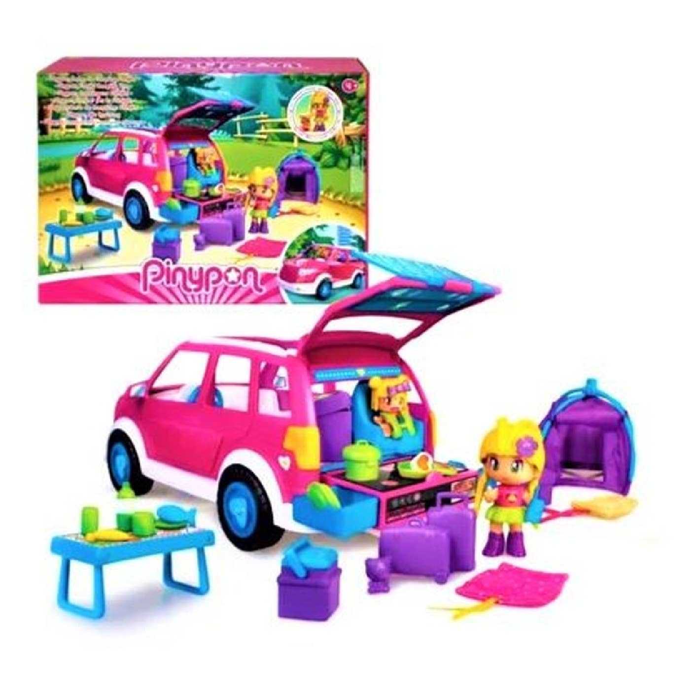 Jactal - Wholesale Toy Set - Kids - Pinypon Van With Figures And Accessories0
