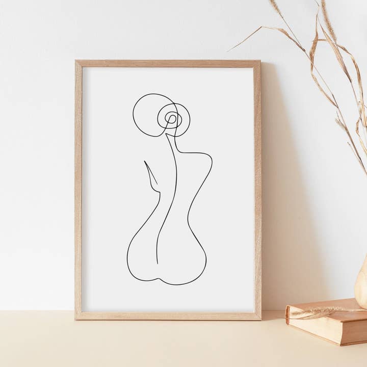 Wallified - Wholesale Poster - Vrouwen Lichaam Abstract Poster2