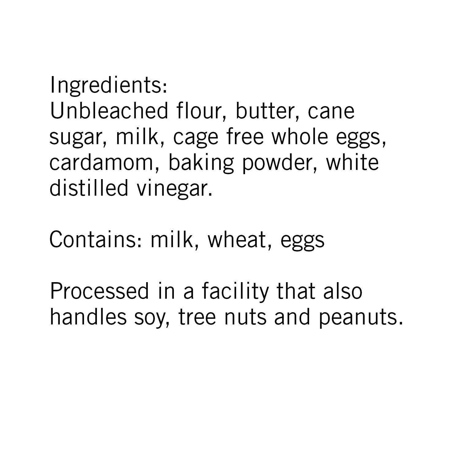 Unna Bakery - Vente Biscuits - Boîte à biscuits au beurre croustillant à la cardamome, parfaite collation/friandise !2