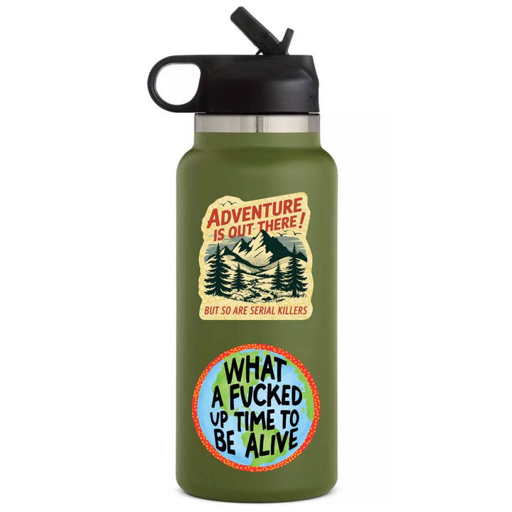 Juju and Moxie - Wholesale Sticker - Funny Outdoors Hiking Nature High Quality Vinyl Sticker2