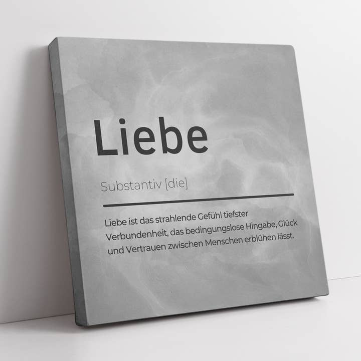 TheMotivation – Großhandel Kunstdruck – Liebe - Definition1