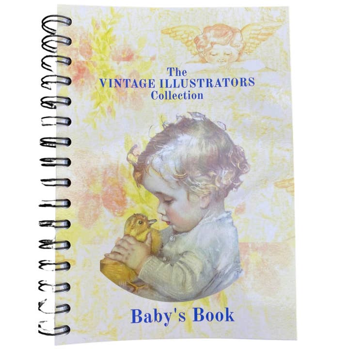 VINTAGE LADIES COLLECTION - Wholesale Memory Book - Kids & Baby - Vintage Illustrators Collection: BABY'S BOOK.