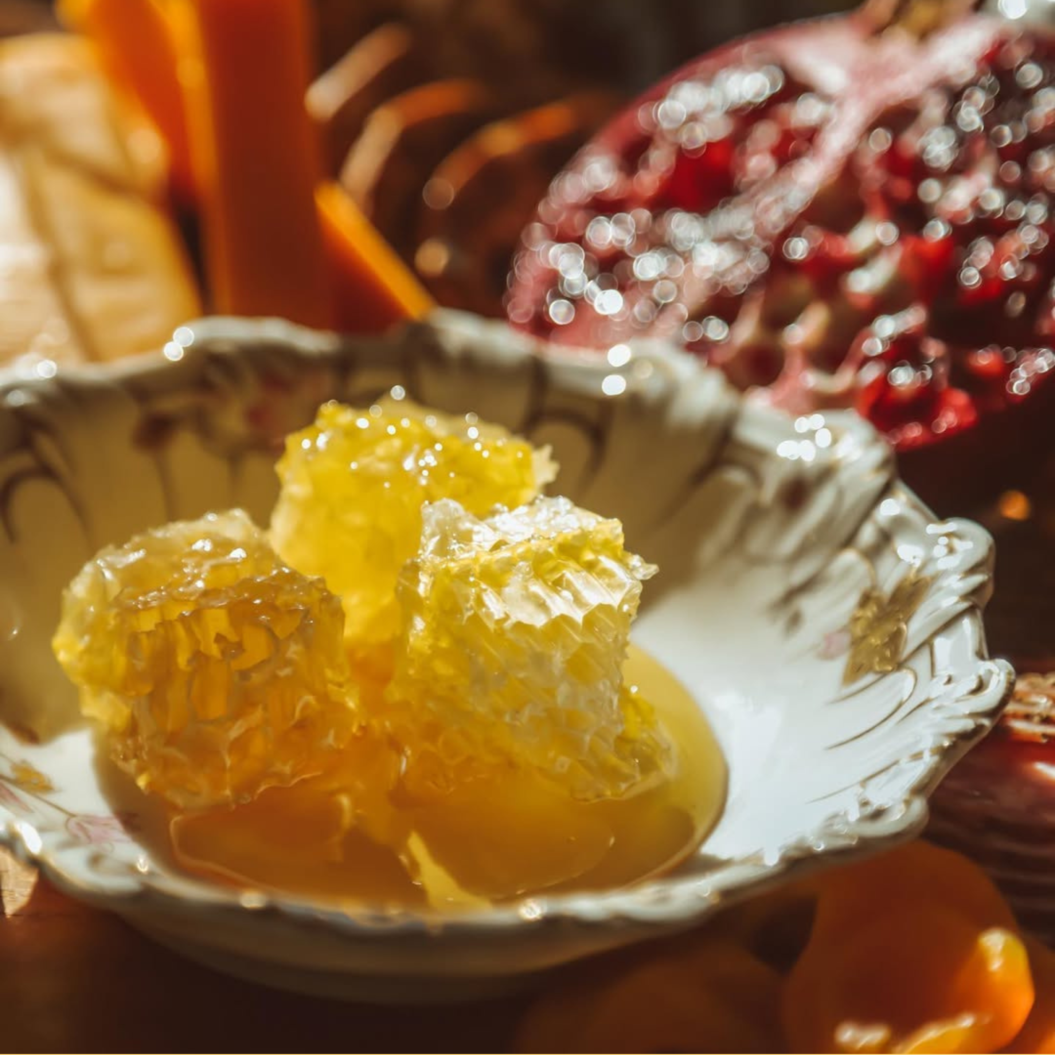 Pass the Honey - Wholesale Honey - 100% Pure Raw Snacking Honeycomb: 96ct in 4 Retail Caddies5