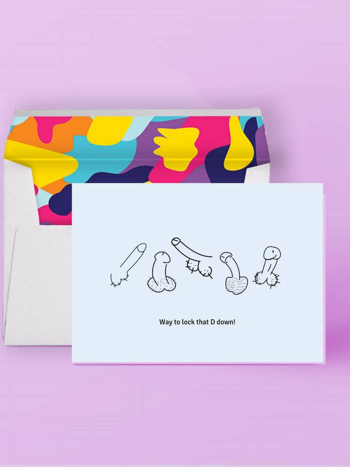 La façon de verrouiller ce D vers le bas ! pour la vente par Friends Do This