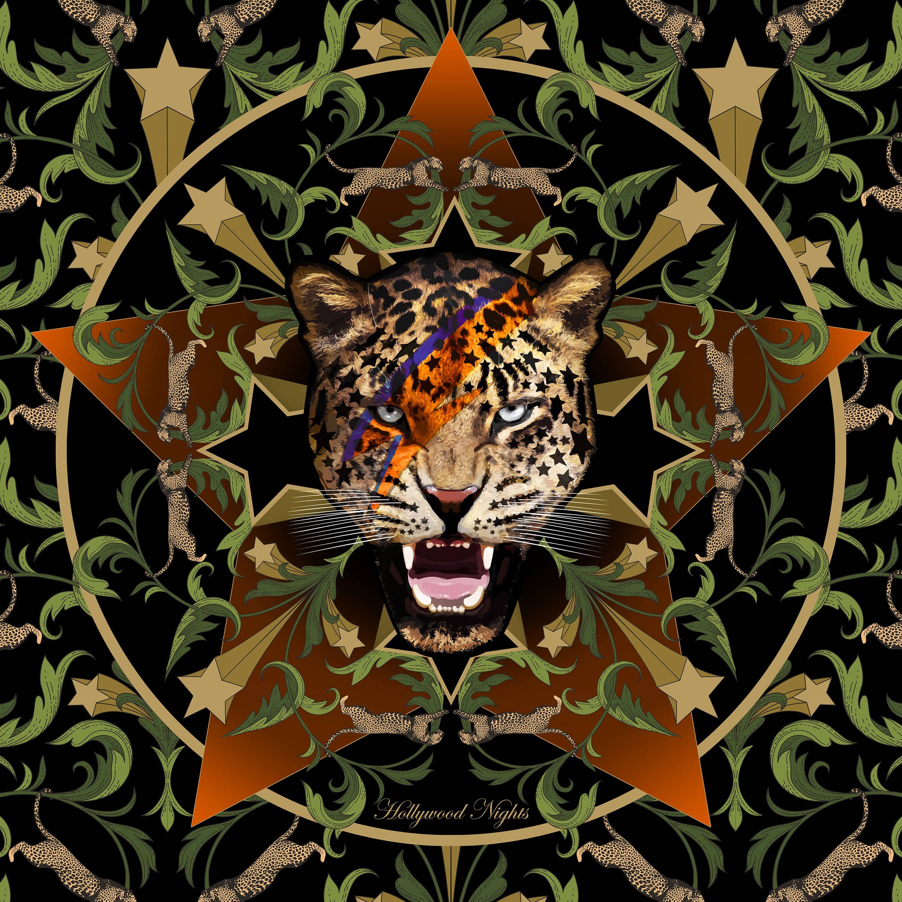 Henelle - Vente Kimono – femme - Robe de chambre Hollywood Nights Duster4