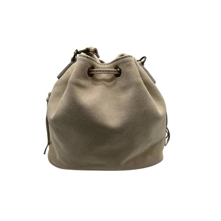 Louisa lee - Wholesale Shoulder Bag - Women's - AURÉLIA SUEDE LEATHER BUCKET BAG16