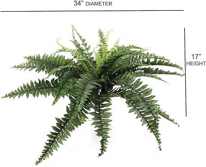 Larksilk - Wholesale Artificial Plant - Boston Fern Artificial Plant - Uv Resistant Indoor/Outdoor2