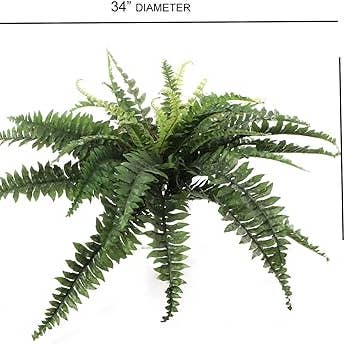 Larksilk - Wholesale Artificial Plant - Boston Fern Artificial Plant - Uv Resistant Indoor/Outdoor2