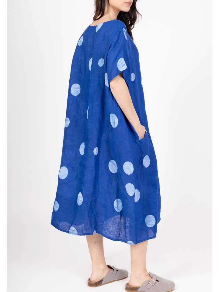 LINEN & COTTON HOUSE - Wholesale Dress - Women's - LINEN DRESS. 17600 SPRING SUMMER CLOTHING38