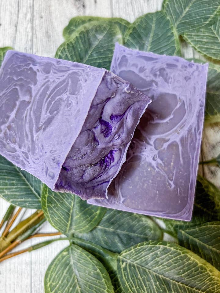 Lavender & Goats Milk Artisan Soap for wholesale by Bella Luna Soapery