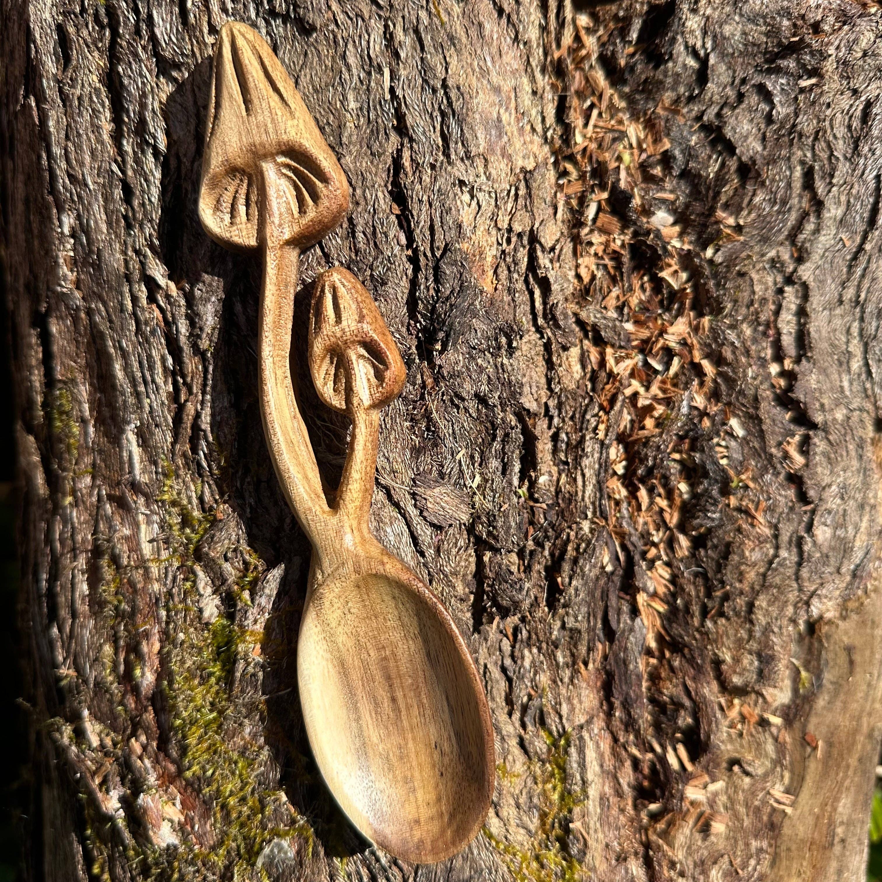 Eco Art and Craft - Wholesale Kitchen spoon - Shroom Spoon1