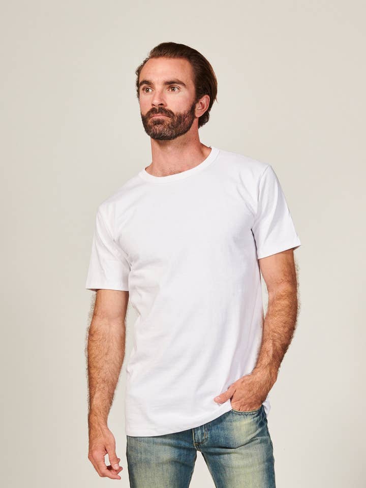 12s Classic Tee | White for wholesale by Rustic Dime