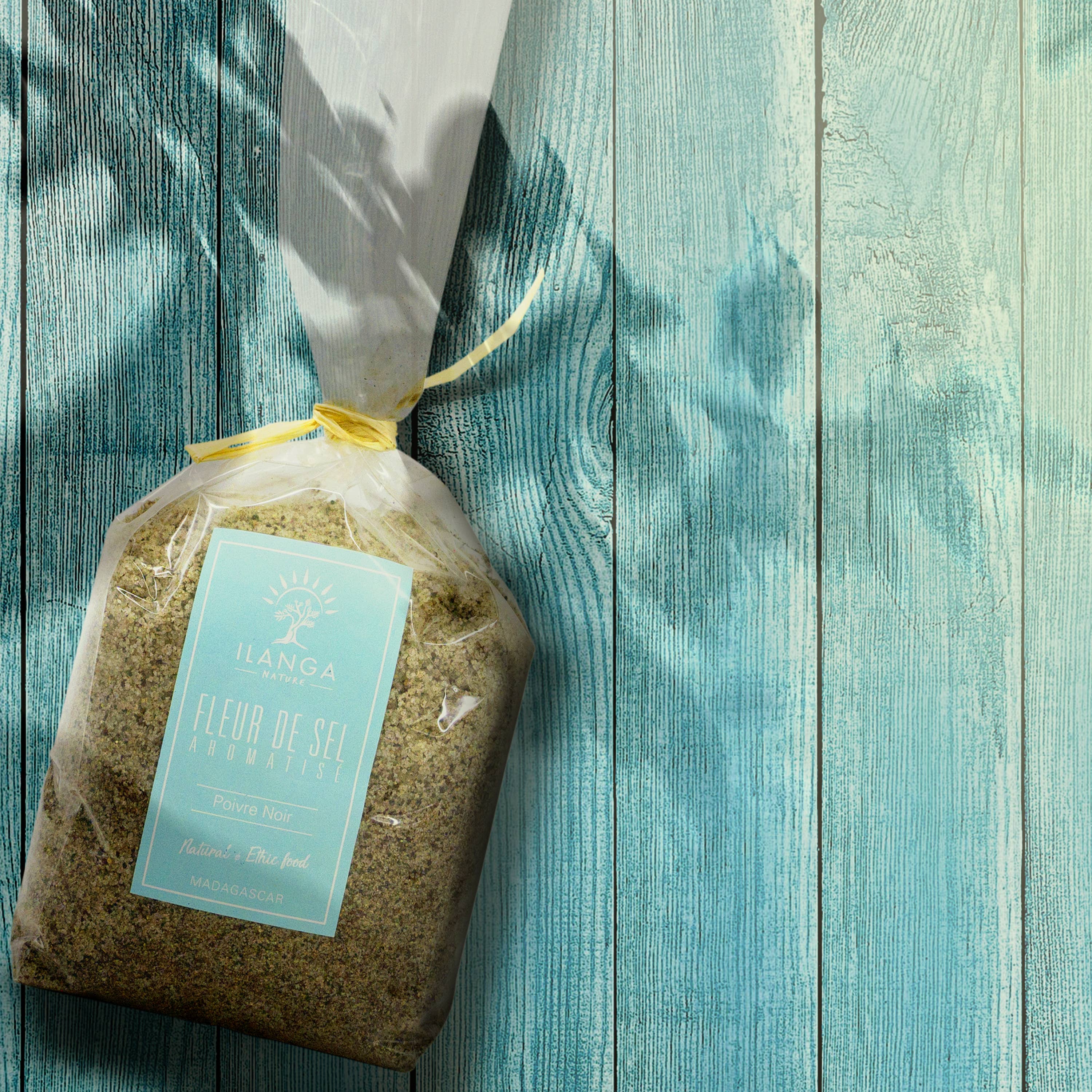 Ilanga Nature - Wholesale Salt & Pepper Mix - Fleur de Sel Black Pepper 500g5