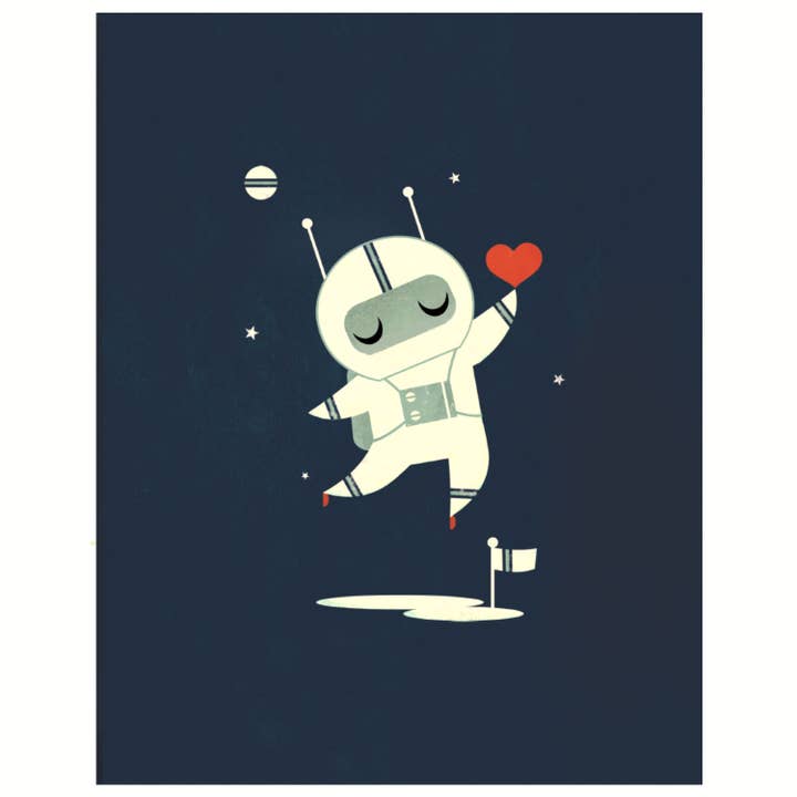 Astronaut Konst Tryck för wholesale av Amber Leaders Designs