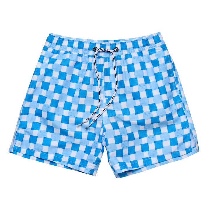 Ocean Grid Badshorts för wholesale av Snapper Rock Swimwear UPF50+