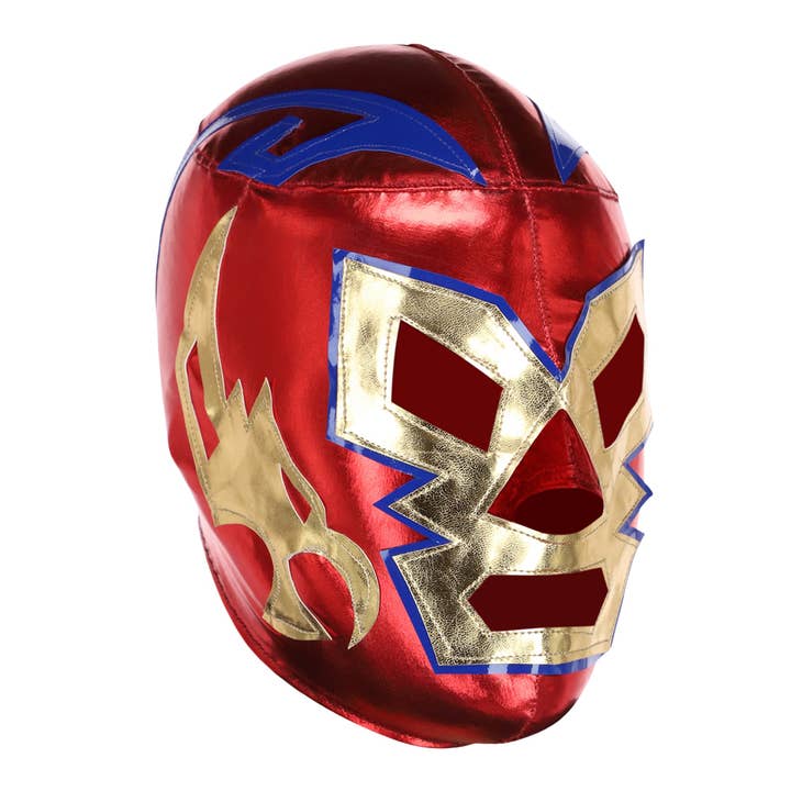 Three Mask - Venta al por mayor Disfraz - Unisex - Máscara de Lucha Libre (Dr. Wagner) | Auténtica máscara de luchador mexicano Pro-Fit