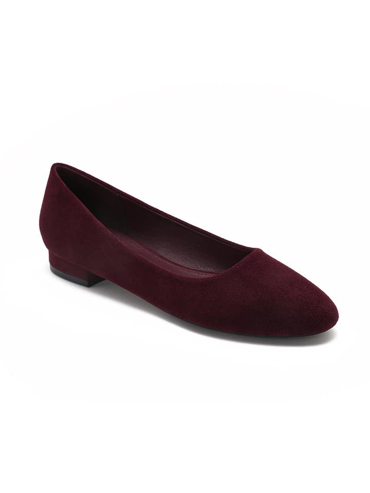Joia Paris - Wholesale Low Heels - Women's - Classic round-toe ballet flats H8-1037E20