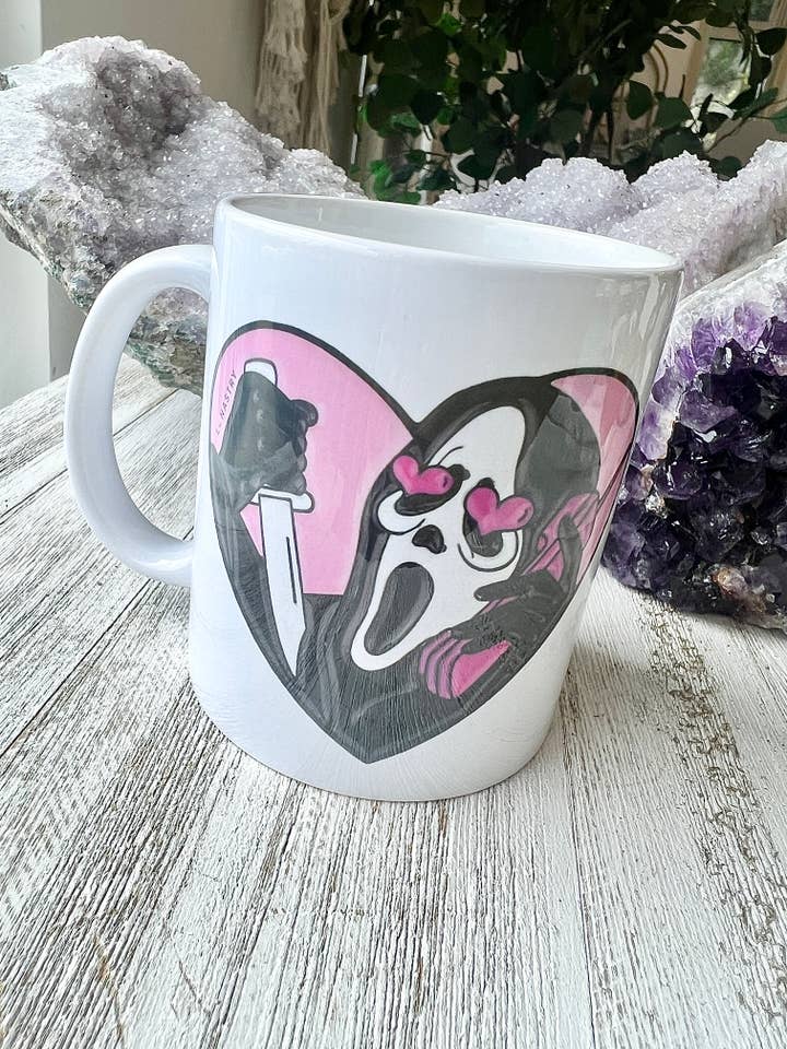 Não desligar caneca SCREAM por atacado de Lunastry