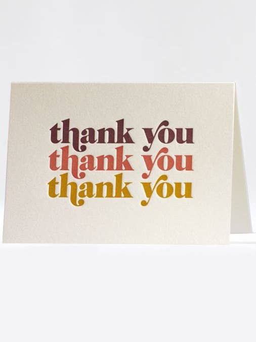 TY, Trio Thanks - Boxed Note Cards for wholesale by Elum Designs