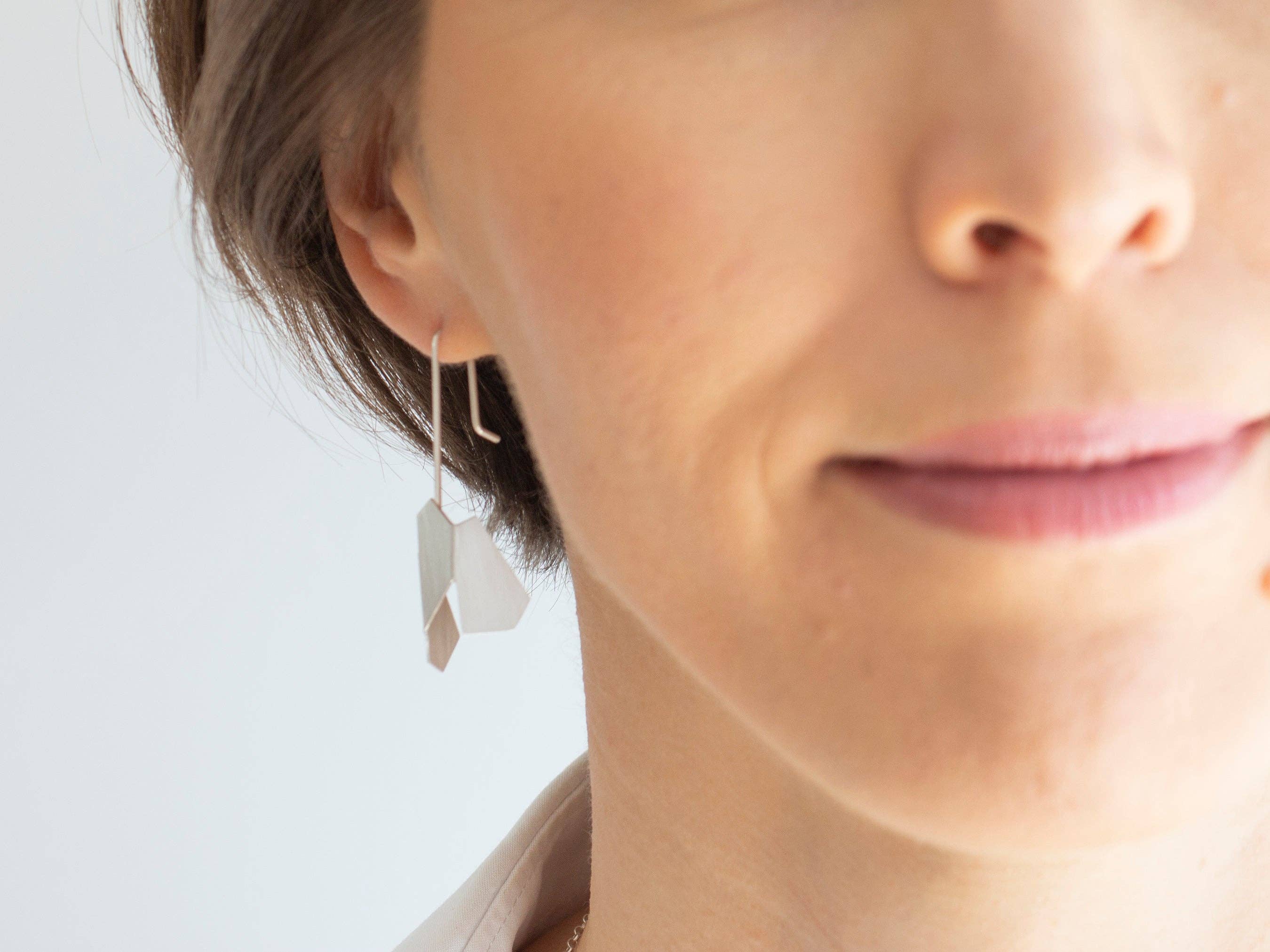 Elina Briede Jewelry - Wholesale Dangle Earrings - Geometric drop earrings4