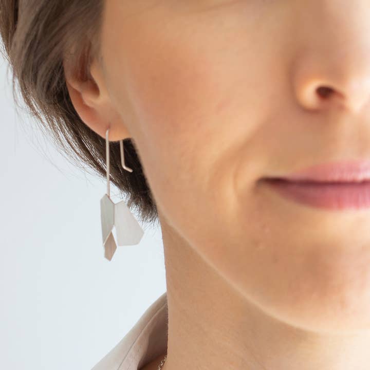 Elina Briede Jewelry - Wholesale Dangle Earrings - Geometric drop earrings4