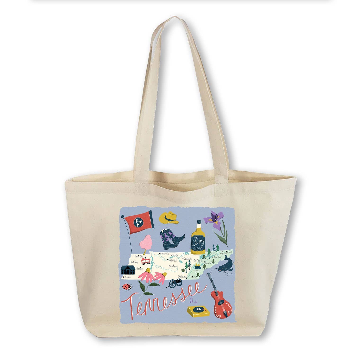 Works of Heart - Wholesale Tote Bag - Unisex - Home State Home: Canvas Totebag40
