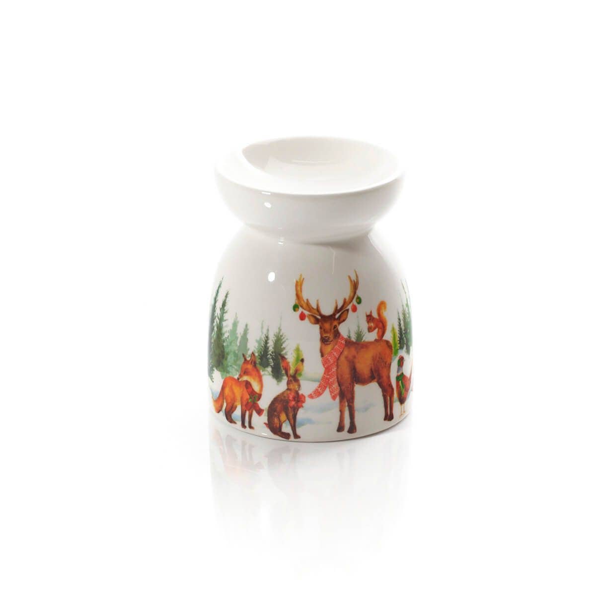Langs - Wholesale Wax Warmer - Frosted Forest Animals Ceramic Burner3