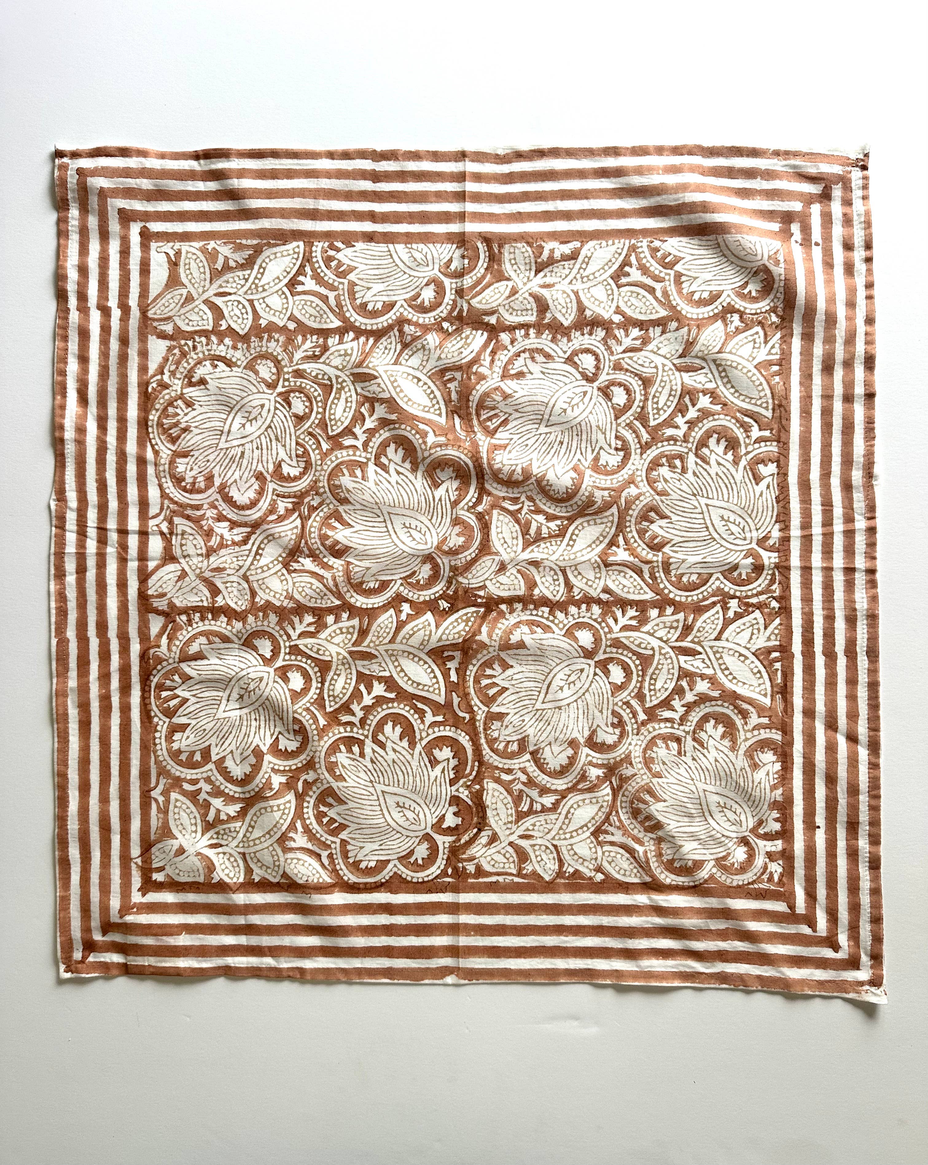 By The Sea Organics - Wholesale Bandana - Women's - BLOCK PRINT BANDANAS - CANDY COLLECTION22