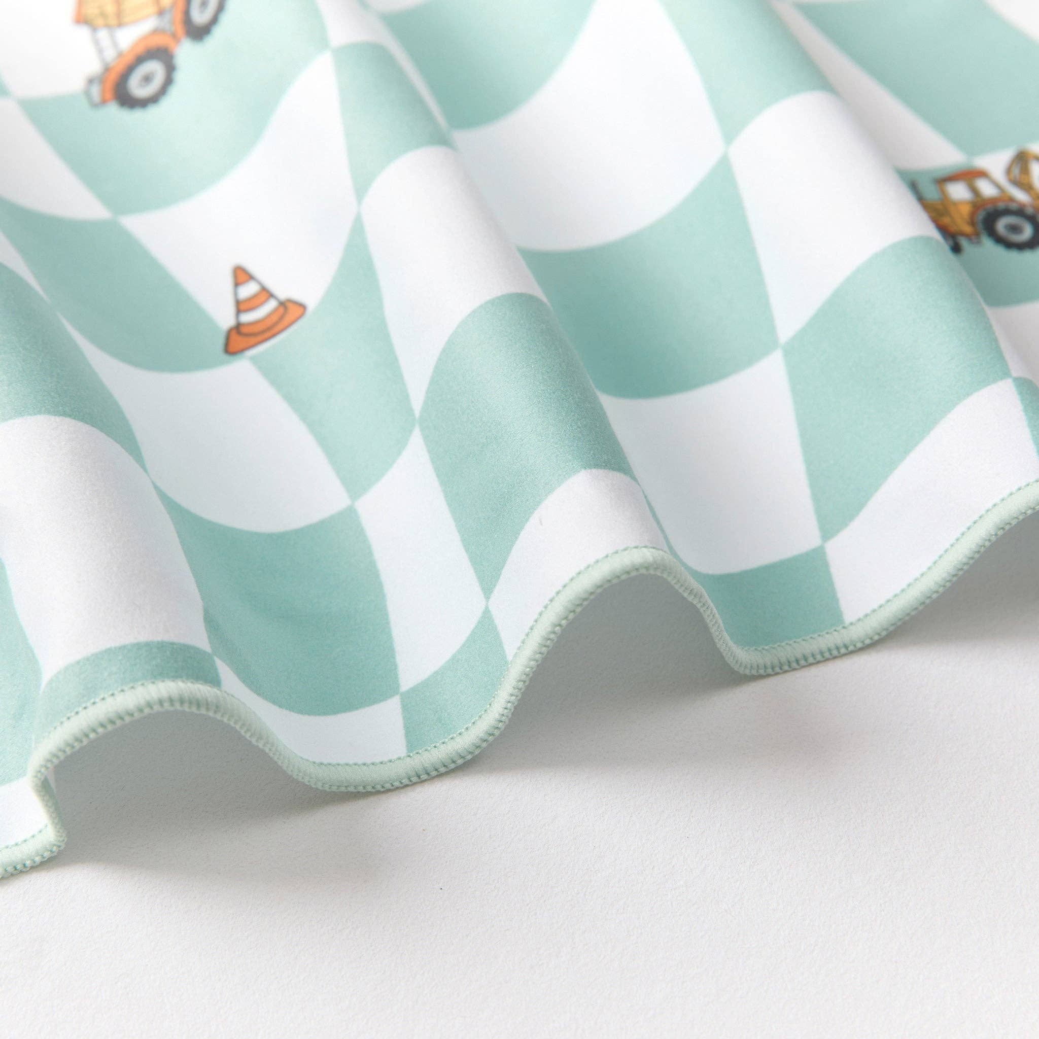 LESIMO - Wholesale Hooded Towel - Kids & Baby - 【Upgraded Edition】Sand Free Kids Hooded Towel - Busy Trucks5