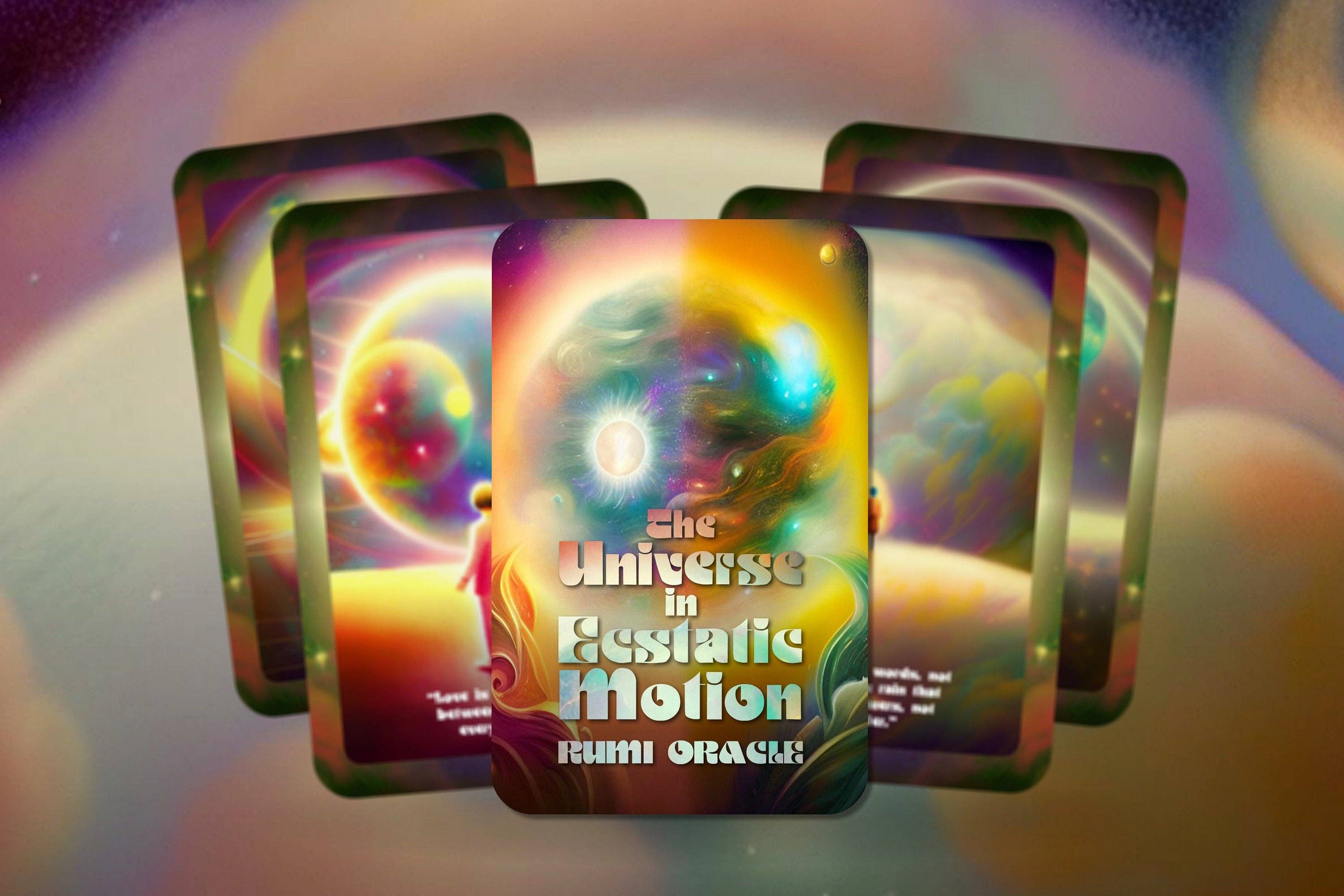 Ibiza Tarot USA - Wholesale Tarot Cards - The Universe in Ecstatic Motion - Rumi Oracle7