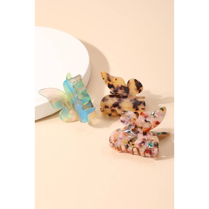 Set di tre artigli per capelli a farfalla per la vendita all'ingrosso da parte di Anarchy Street