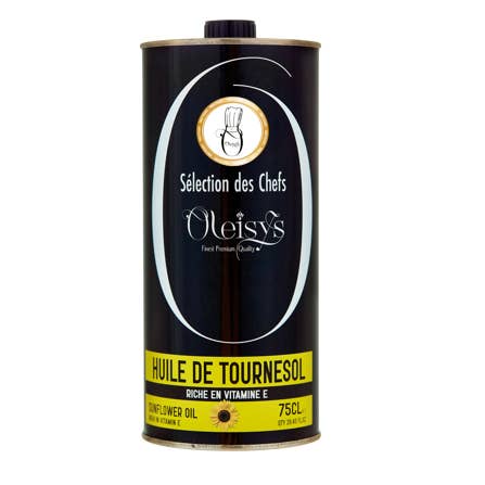 Oleisys - Wholesale Cooking Oil - Sunflower Oil Chefs' Selection Range 75cl
