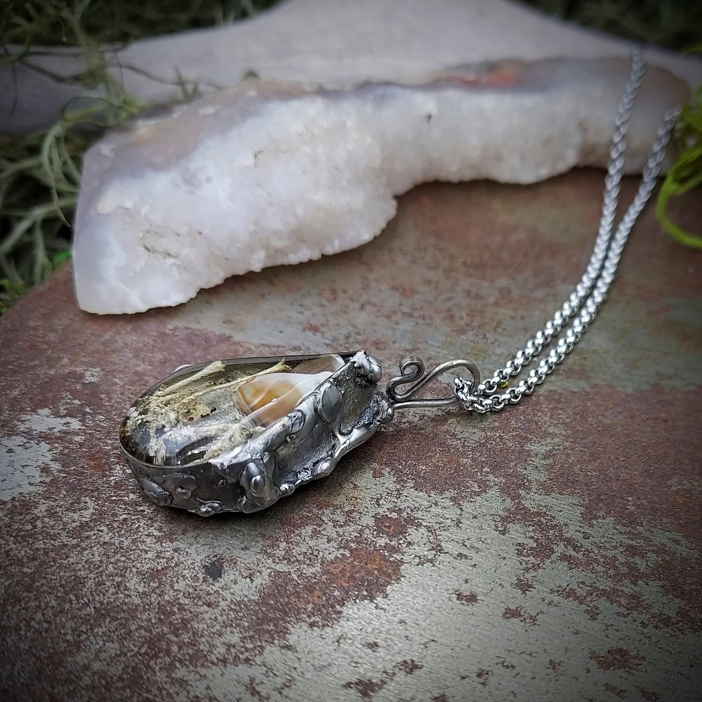 Baba Yaga - Wholesale Pendant/Charm Necklace - Underwater Garden Necklace - Small5