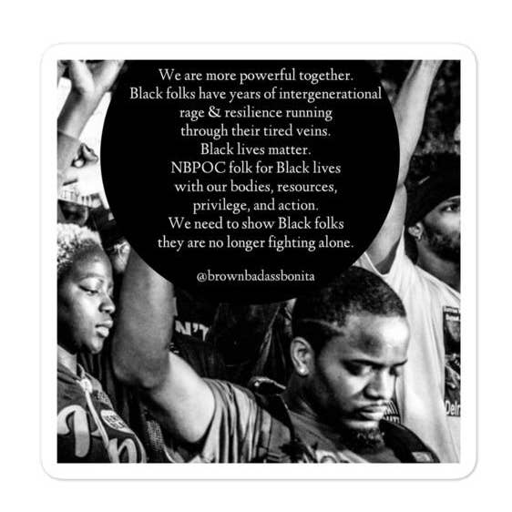 We Are More Powerful Together, Stickers for wholesale by Badass x Bonita