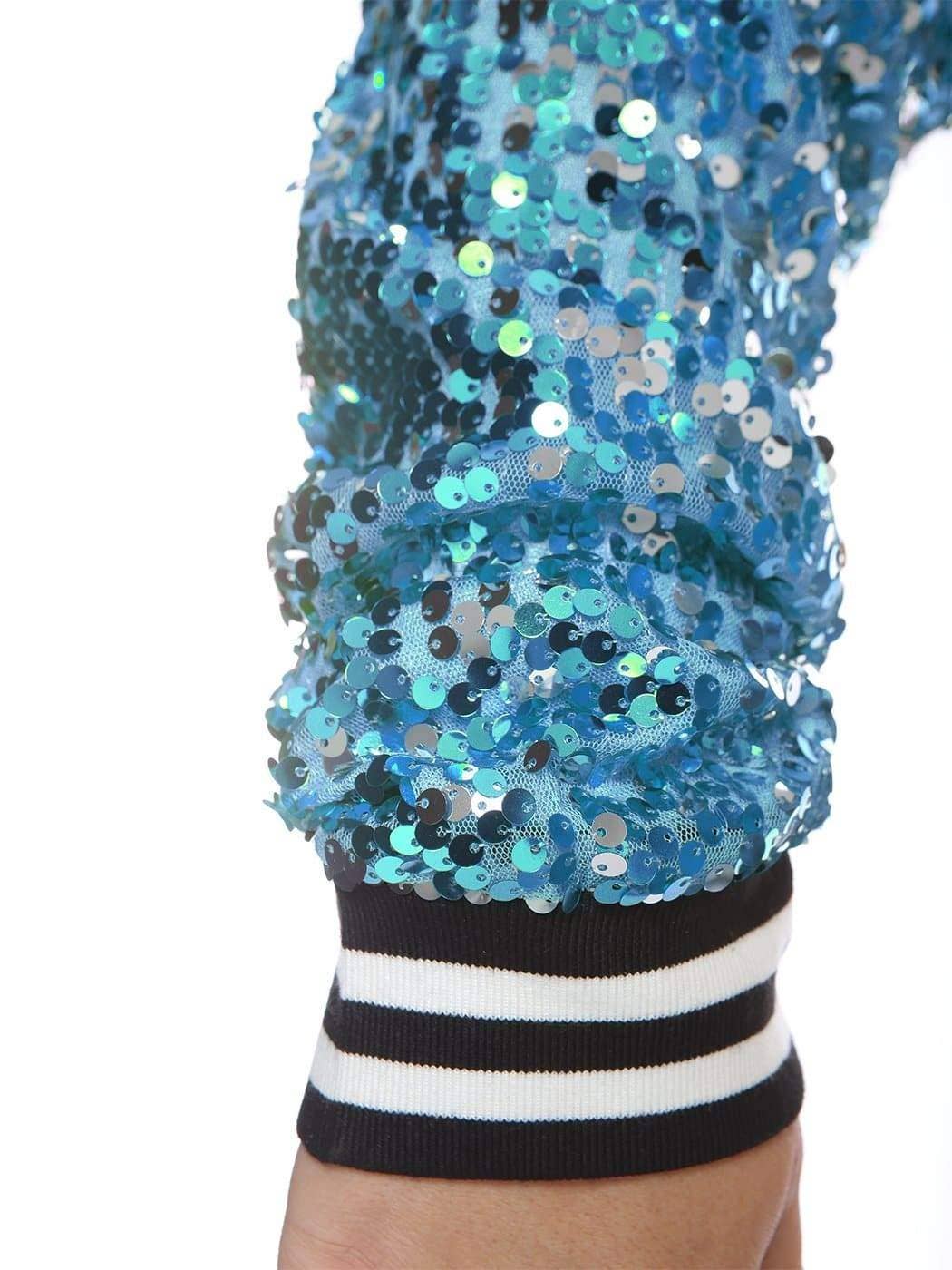 Anna Kaci Wholesale - Wholesale Bomber Jacket - Women's - Plus Size Sequin Bomber Jacket21