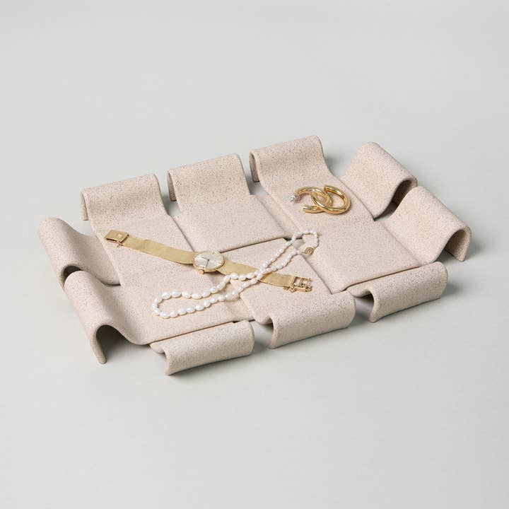 Virginia Sin - Wholesale Decorative Tray - Gala Tray, Sand