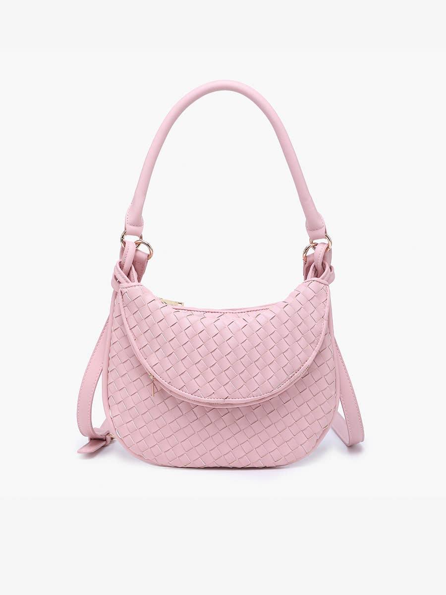 Jen & Co. – Großhandel Umhängetasche - Damen – M2686 Kaylor gewebte Umhängetasche mit Beutel1