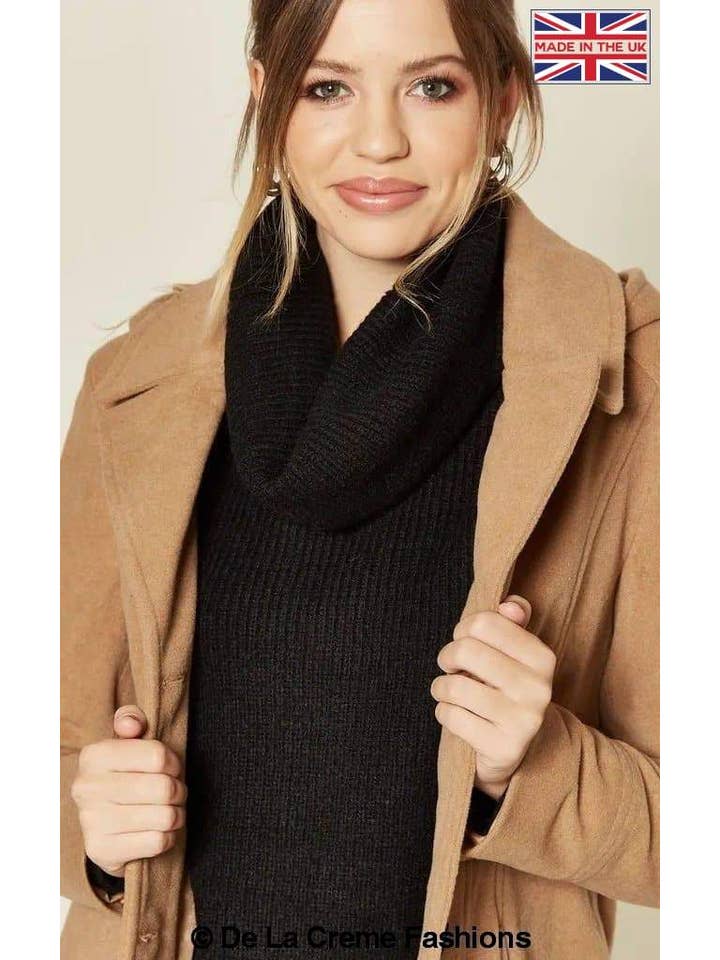 De La Creme Fashions - Vente Manteau – femme - Manteau mi-long à capuche en laine et cachemire Beatrice20