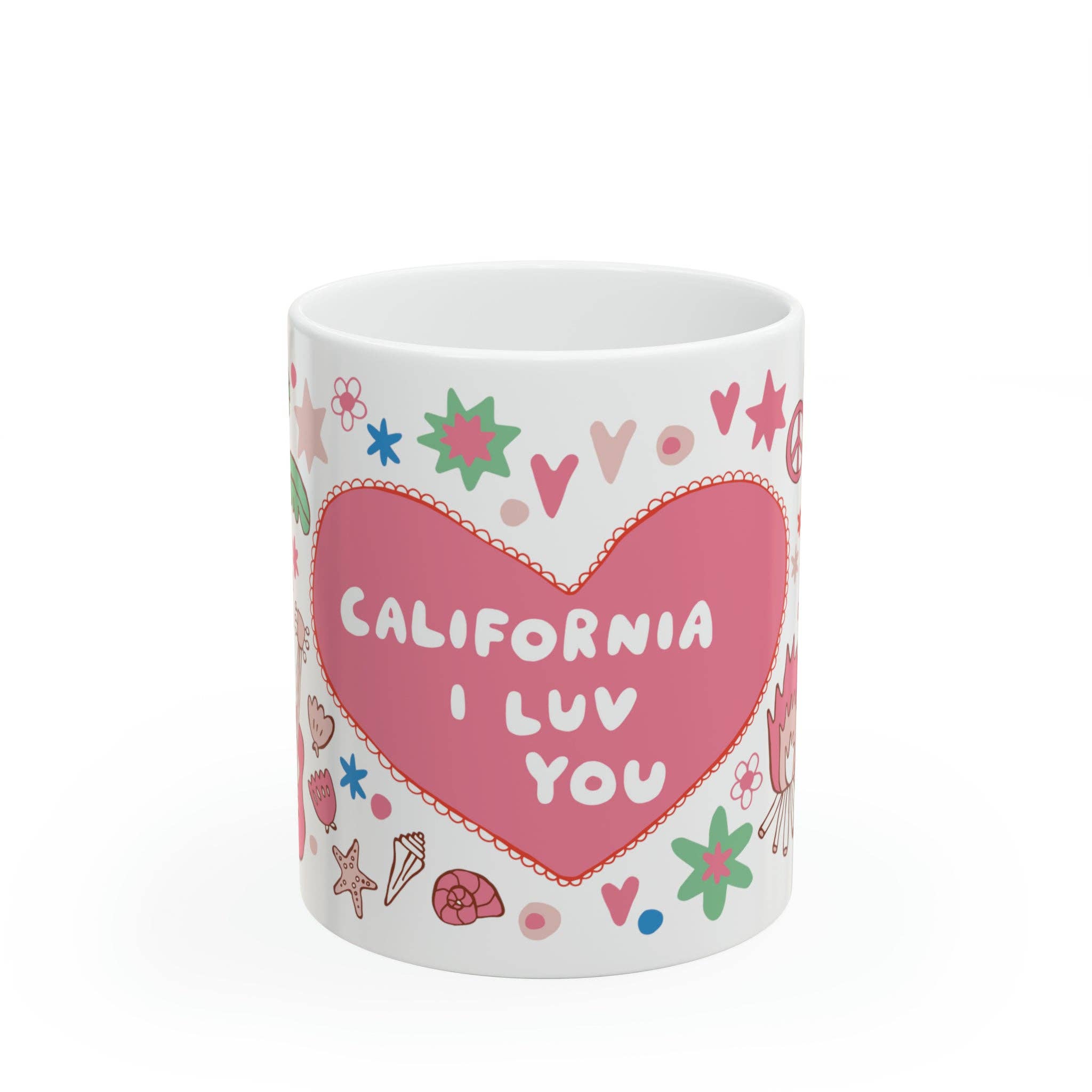 LOLALA - Wholesale Coffee Mug - California I Luv You - Coffee Mug (11oz)0