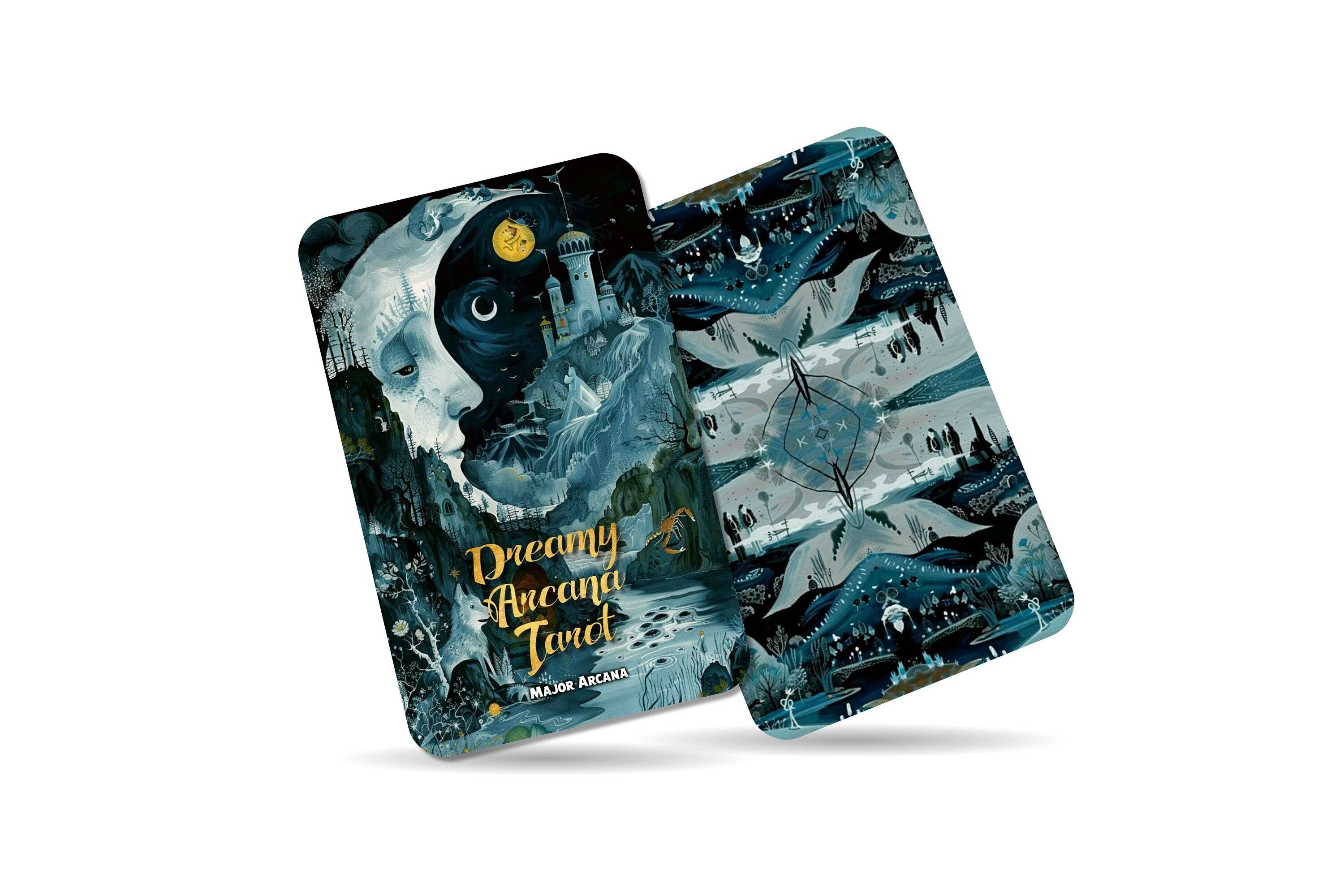 Ibiza Tarot USA - Vendita all'ingrosso Tarocchi - Dreamy Arcana Tarot - 22 Major Arcana - dove l'etereo incontra il mitico - Strumento di divinazione - Major Arcana Cards4