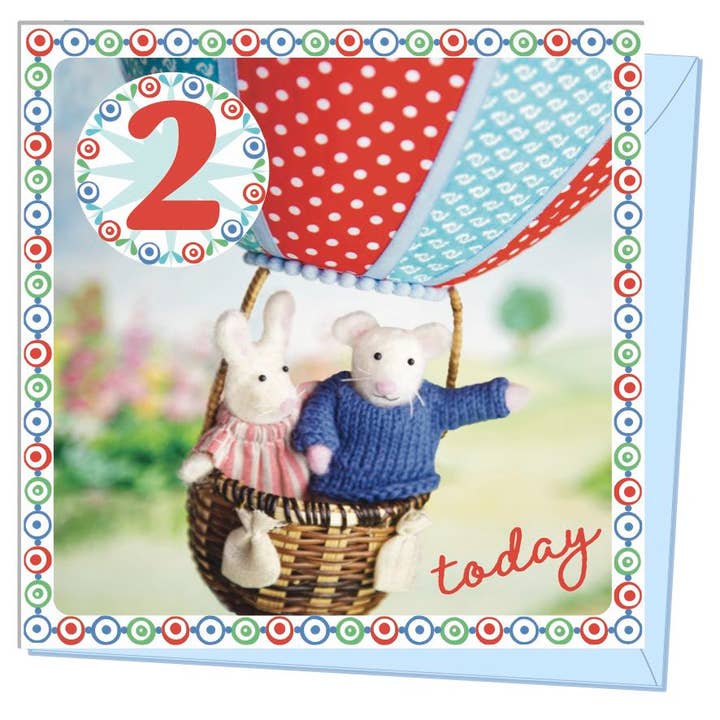 Balloon Adventure - Tarjeta Edad 2 para venta al por mayor de Maddy's Mice